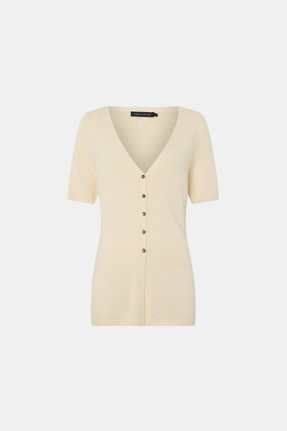 Nimbus Buttoned Short Sleeve Top