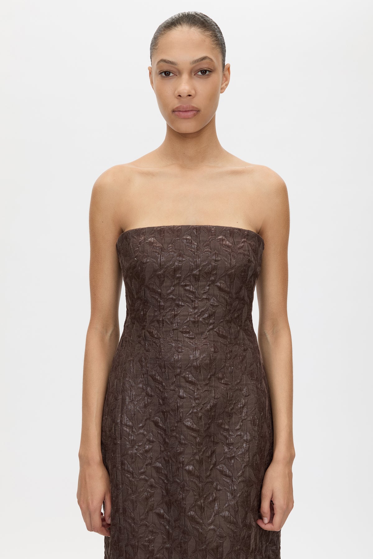 Rennick Strapless Midi Dress