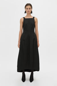 Helix Back Detail Midi Dress