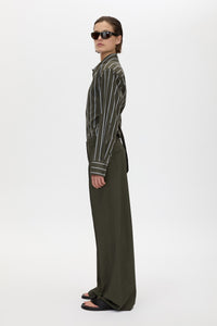 Tarn Fitted Stripe Shirt