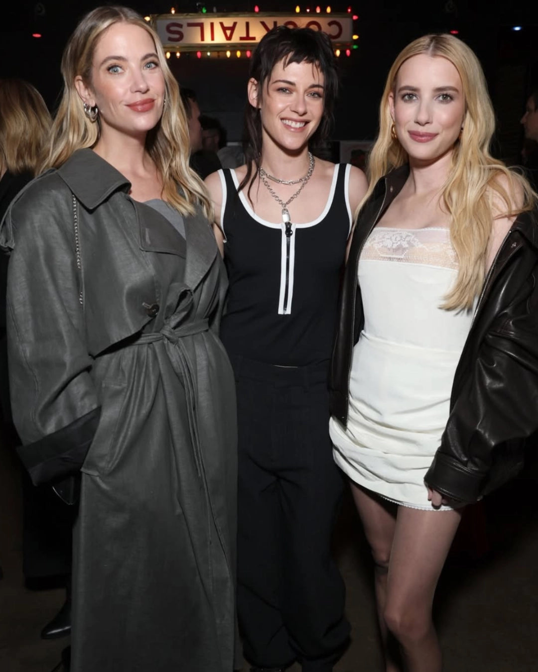 Ashley Benson wears CAMILLA AND MARC Ember Trench Coat from Autumn Winter 26. 