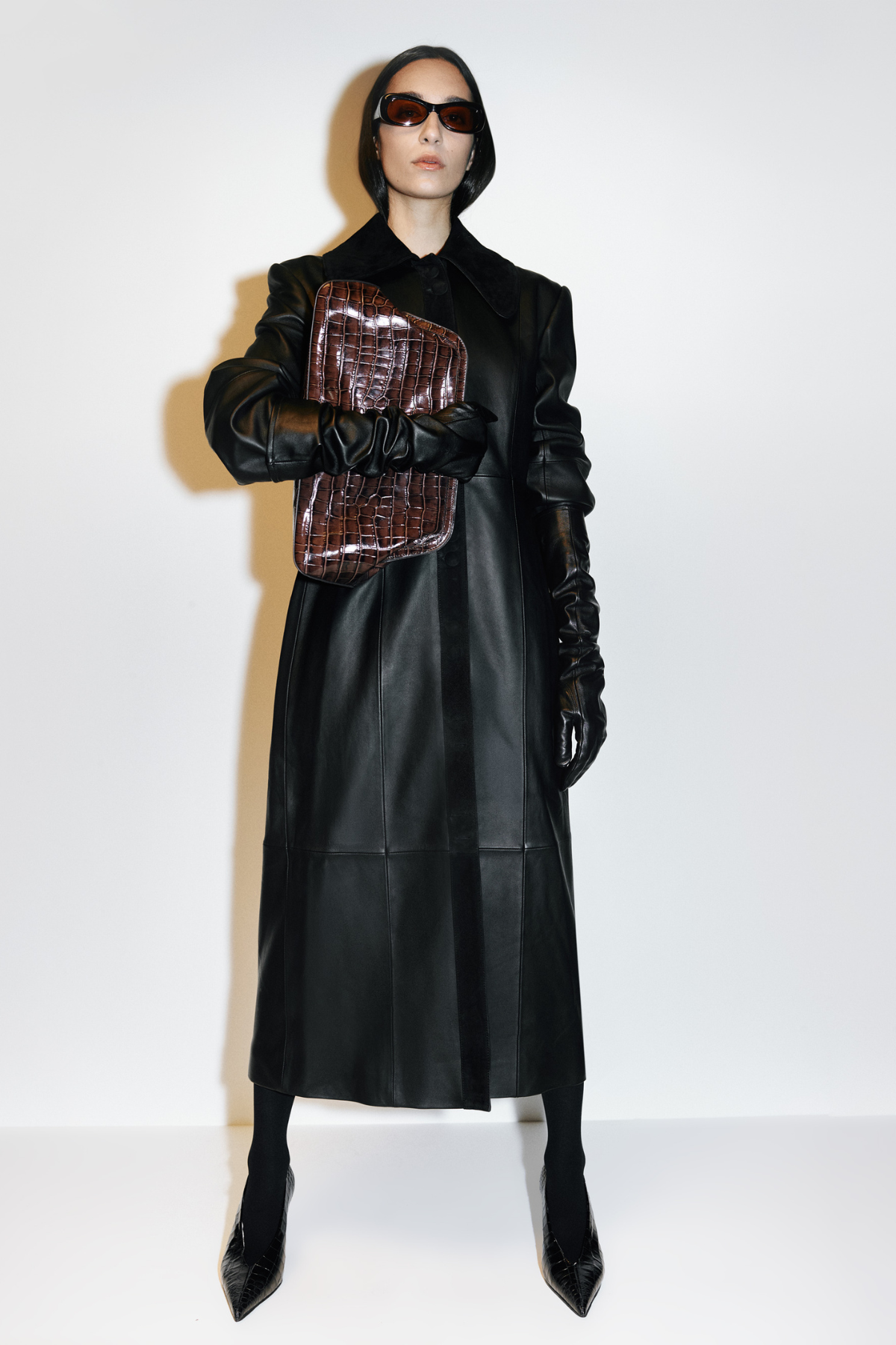 CAMILLA AND MARC SS26 Yaz Leather Coat Smart Investments