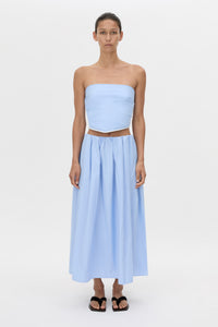 Milo Gathered Skirt W/belt