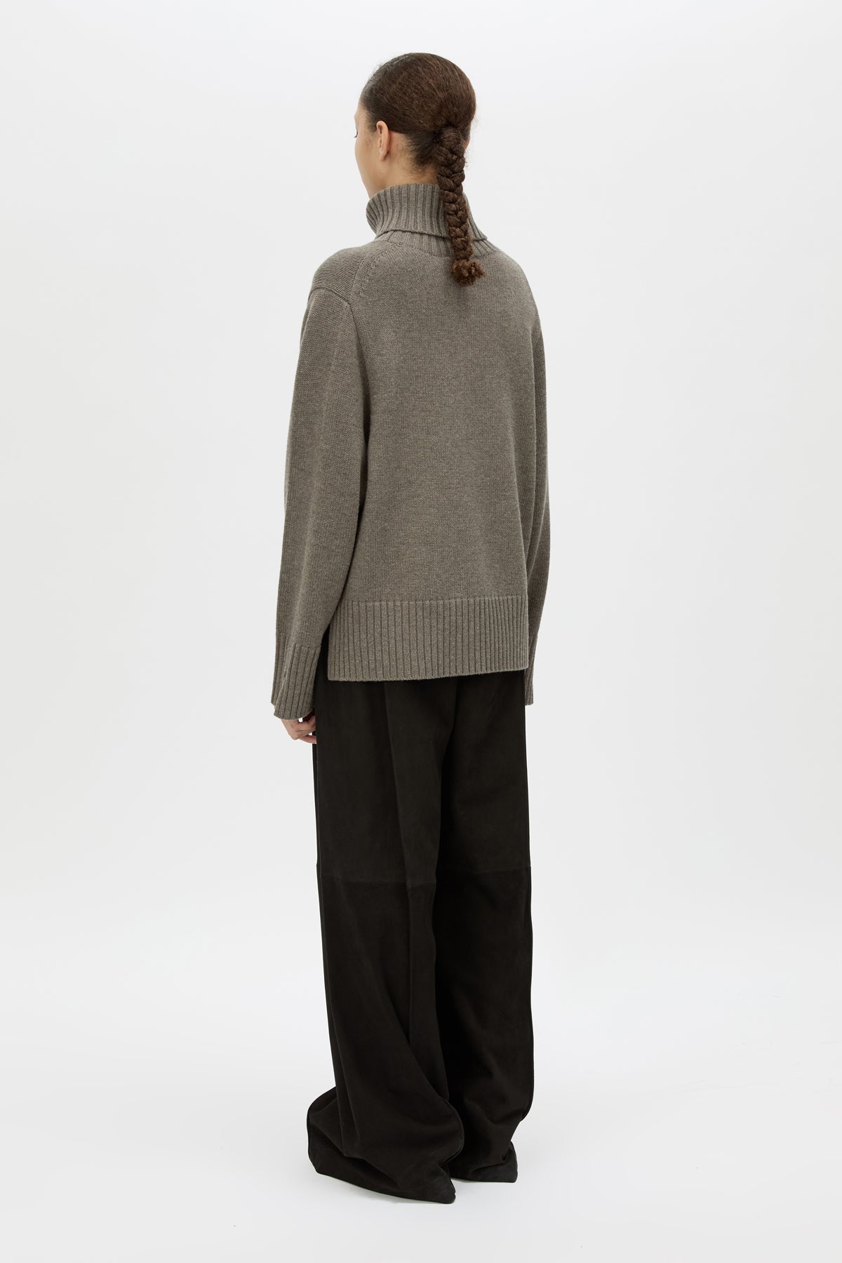 Crawford Knit Roll Neck Sweater - CAMILLA AND MARC Crawford roll neck wool knit sweater
