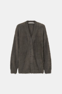 Ghost View CAMILLA AND MARC Martine Knit Cardigan in smokey grey with an oversized fit.