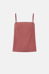 Ghost view CAMILLA AND MARC Arabella Cami Top in sheer dusty rose.