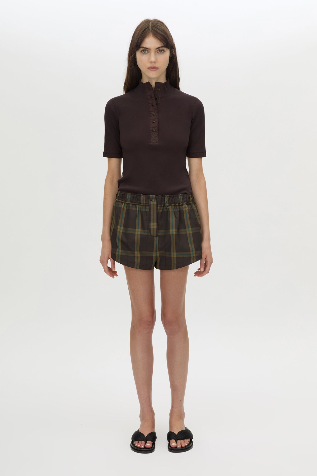 Winton Check Mini Short