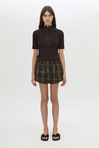 Winton Check Mini Short
