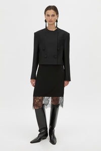 Caius Relaxed Cropped Blazer