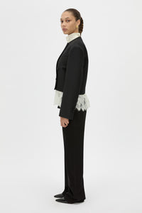 Caius Relaxed Cropped Blazer
