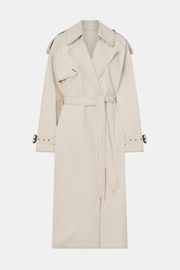 Calyx Denim Trench Coat