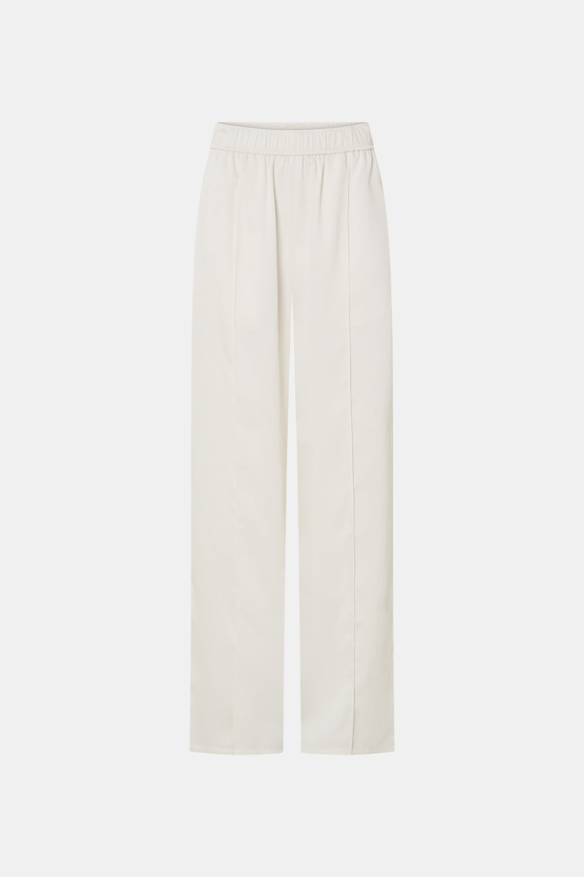 Ghost view CAMILLA AND MARC Cameo Pant in Cream with a relaxed wide‑leg silhouette.