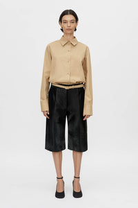 Contour Leather Short