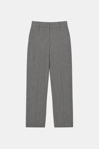 Ghost View - CAMILLA AND MARC tailored Crest Cropped Pant in grey marle.