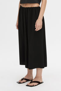 Cropped view CAMILLA AND MARC Darien culotte in black.