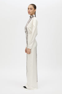 Edison Maxi Dress - CAMILLA AND MARC Edison printed long sleeve maxi dress