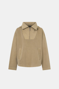 Ghost view CAMILLA AND MARC Eira hooded pullover in oyster.