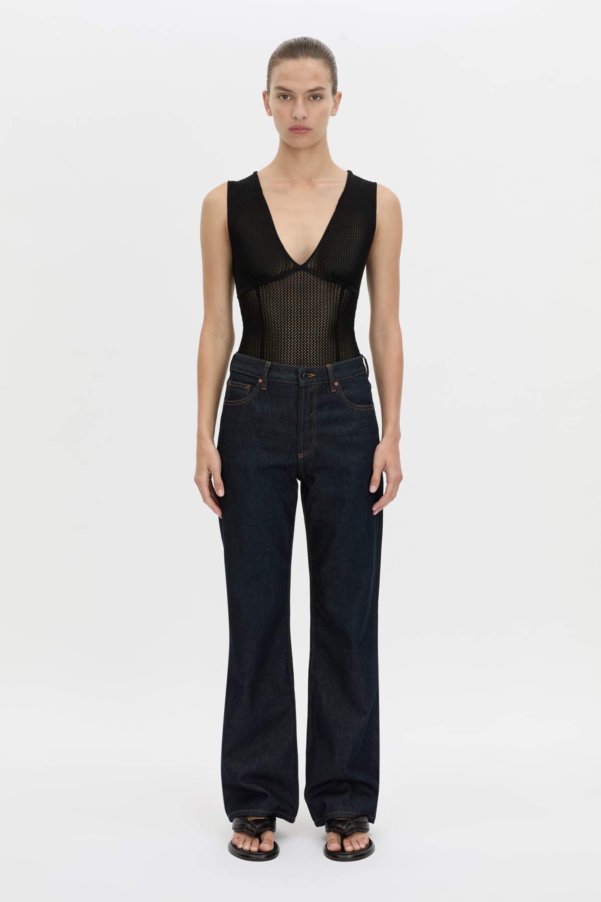 Elandra Textured Bodysuit