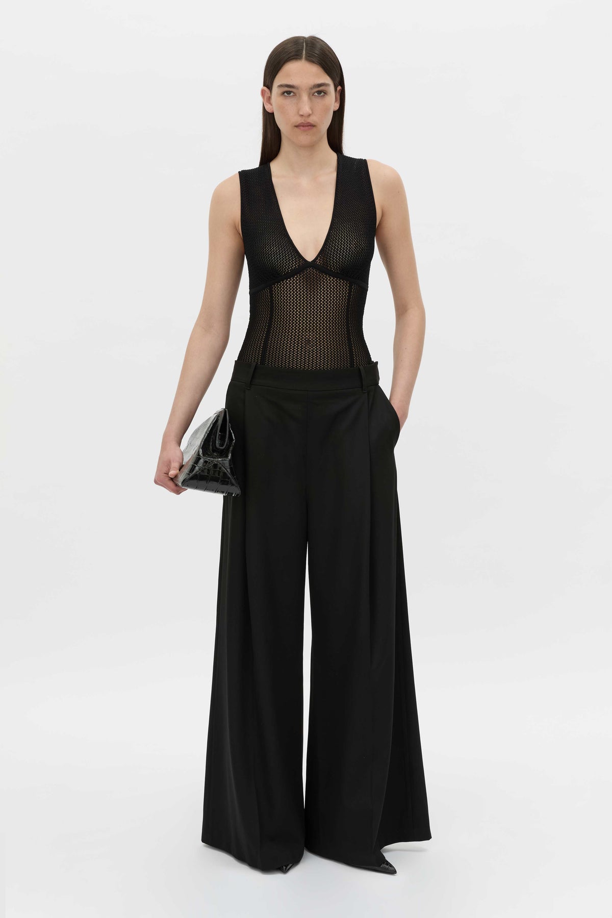 Elandra Textured Bodysuit