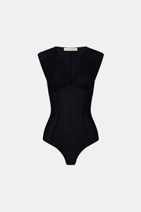 Elandra Textured Bodysuit