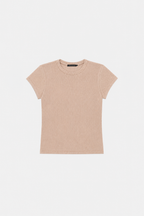 Elara Rib Logo Tee
