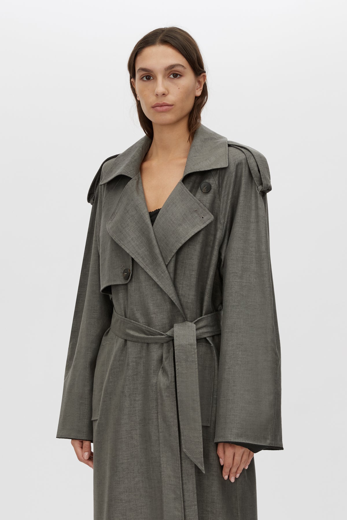 Ember Trench Coat
