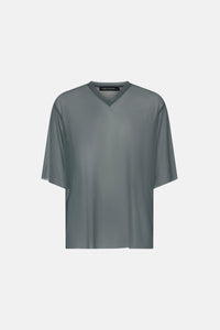 Enigma V Neck Sheer Tee