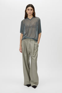 Enigma V Neck Sheer Tee