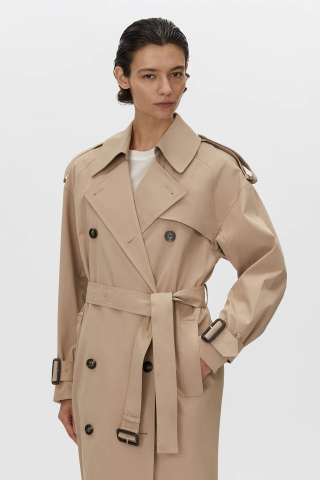 Evans Classic Trench Coat