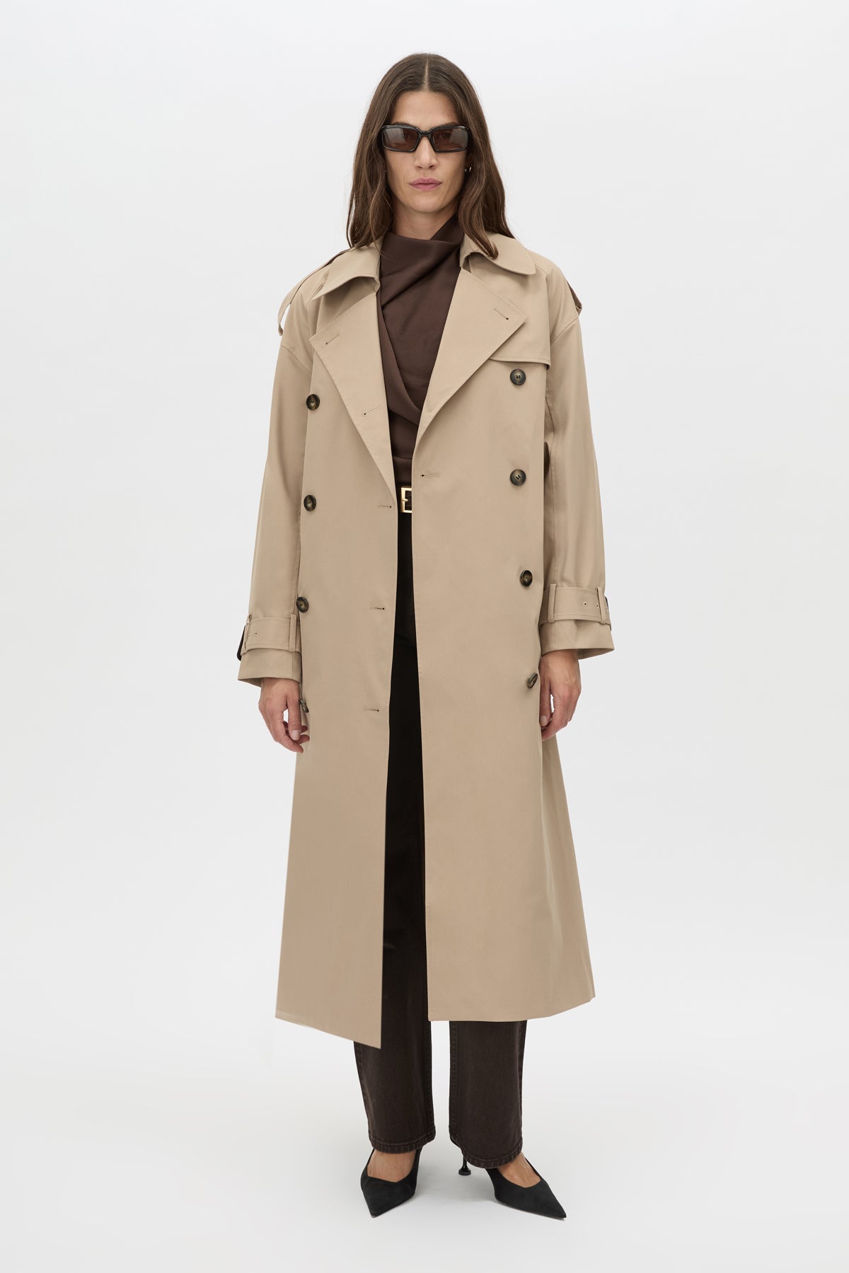 Evans Classic Trench Coat