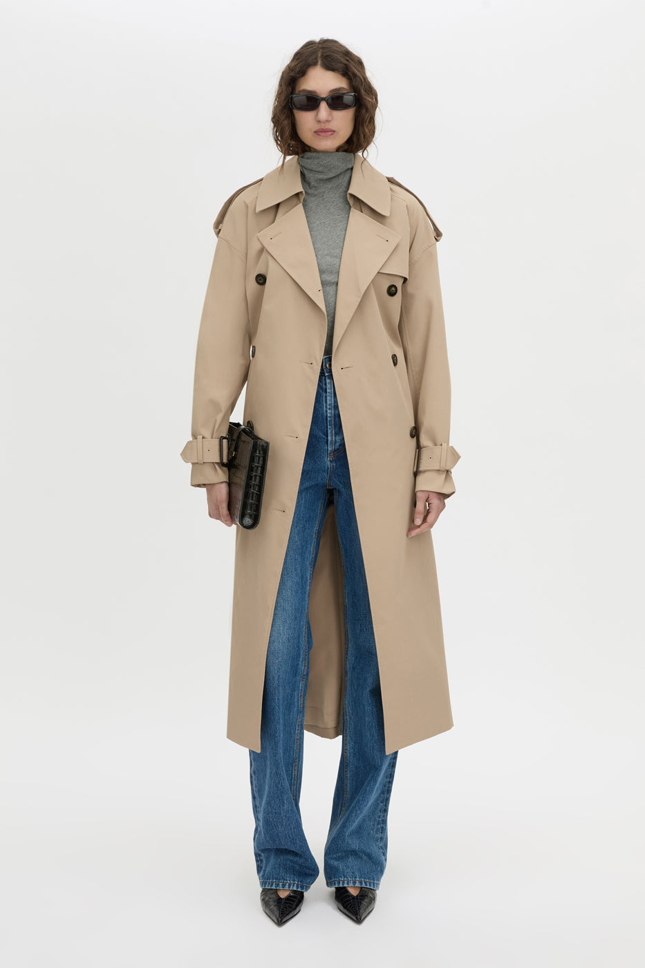 Evans Classic Trench Coat