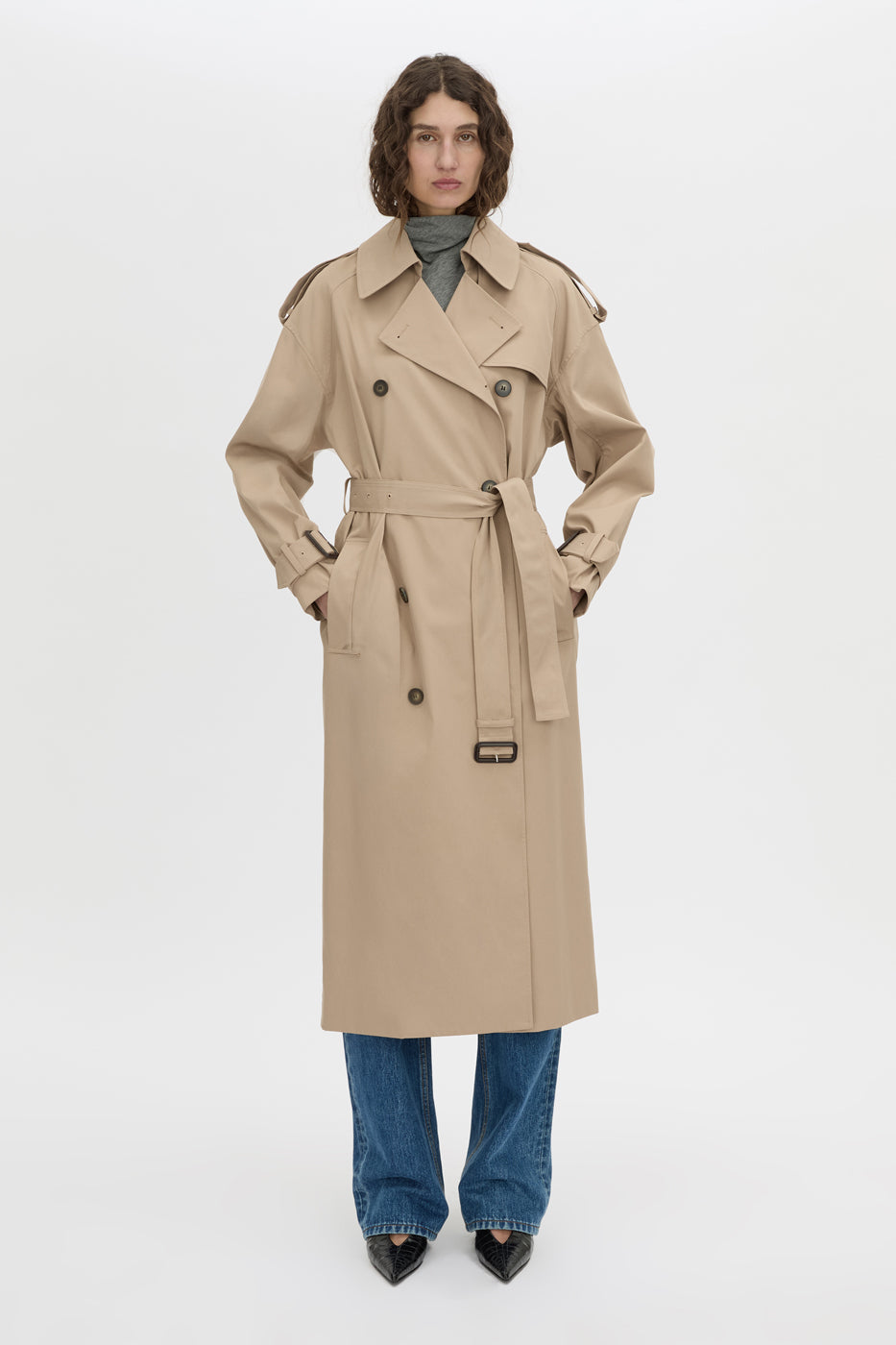 Evans Classic Trench Coat