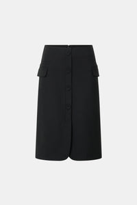 Floret Tailored Midi Skirt