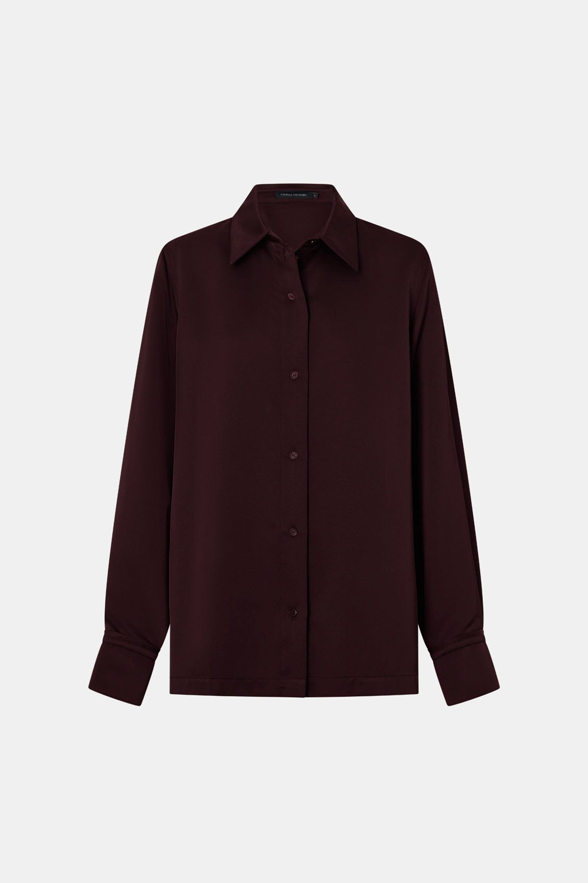Ground Satin Long Sleeve Shirt