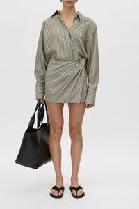 Illias Skirt - CAMILLA AND MARC Illias stripe mini skirt