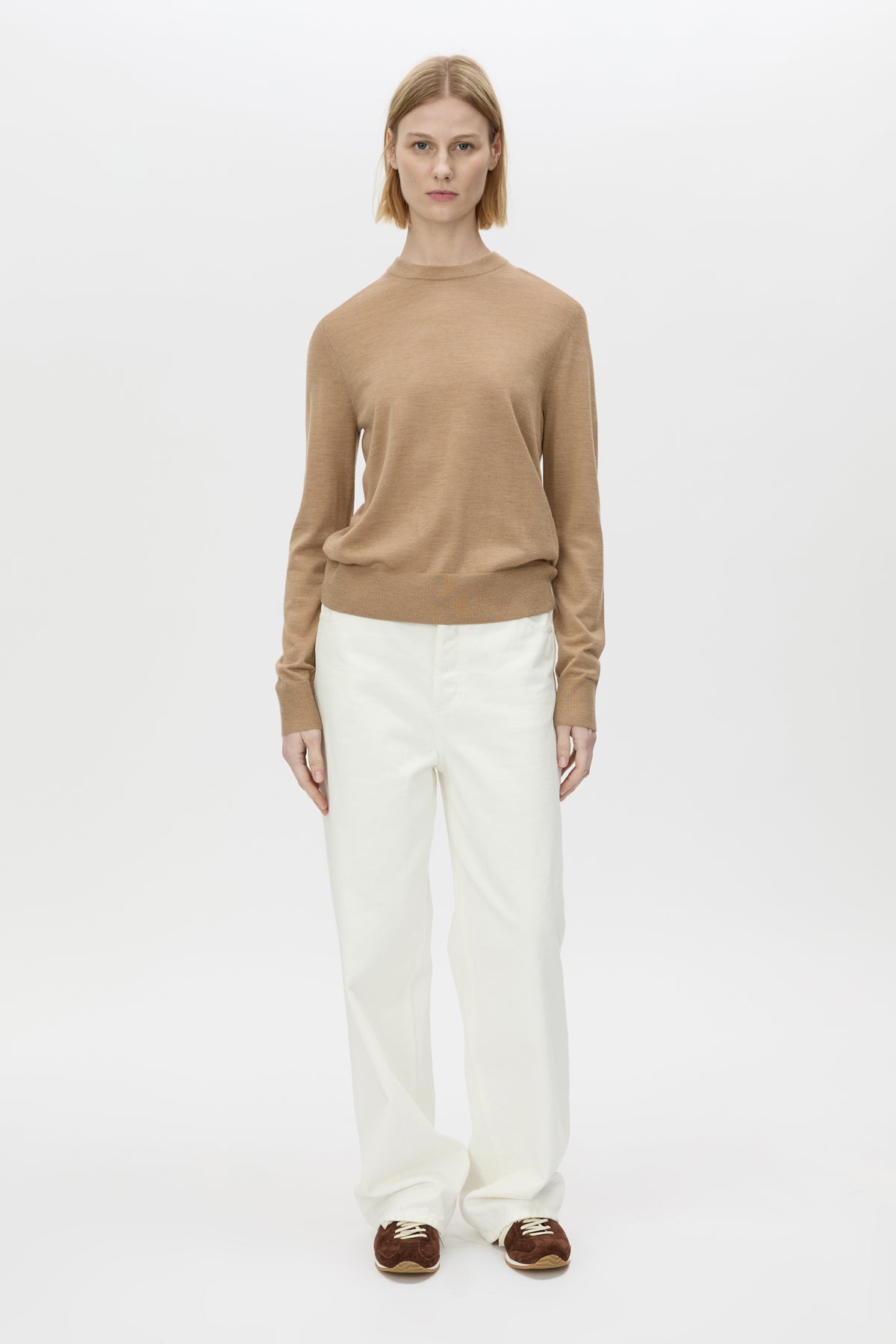 Leona Classic Crew Neck Sweater