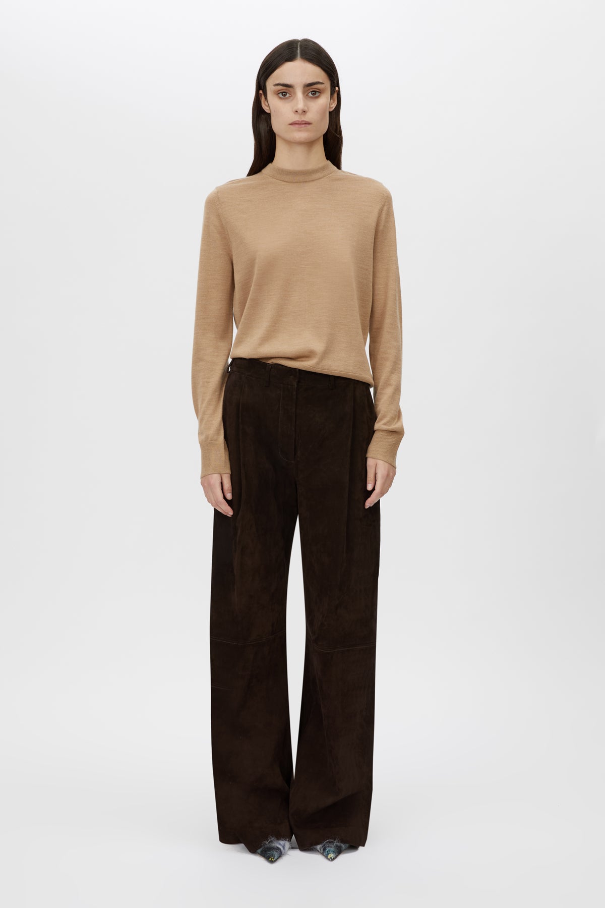 Leona Classic Crew Neck Sweater