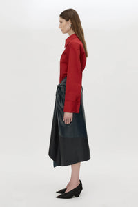 Lido Leather Skirt
