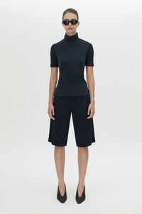 Lourdes Check Soft Short