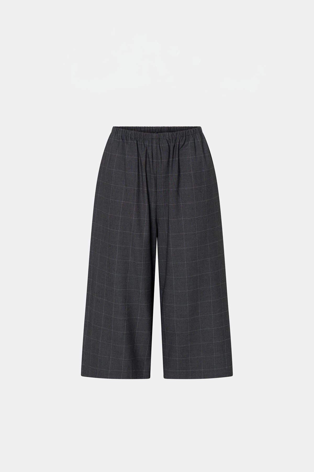 Ghost view CAMILLA AND MARC Lourdes check soft culotte in grey.