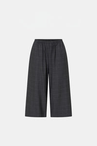 Ghost view CAMILLA AND MARC Lourdes check soft culotte in grey.