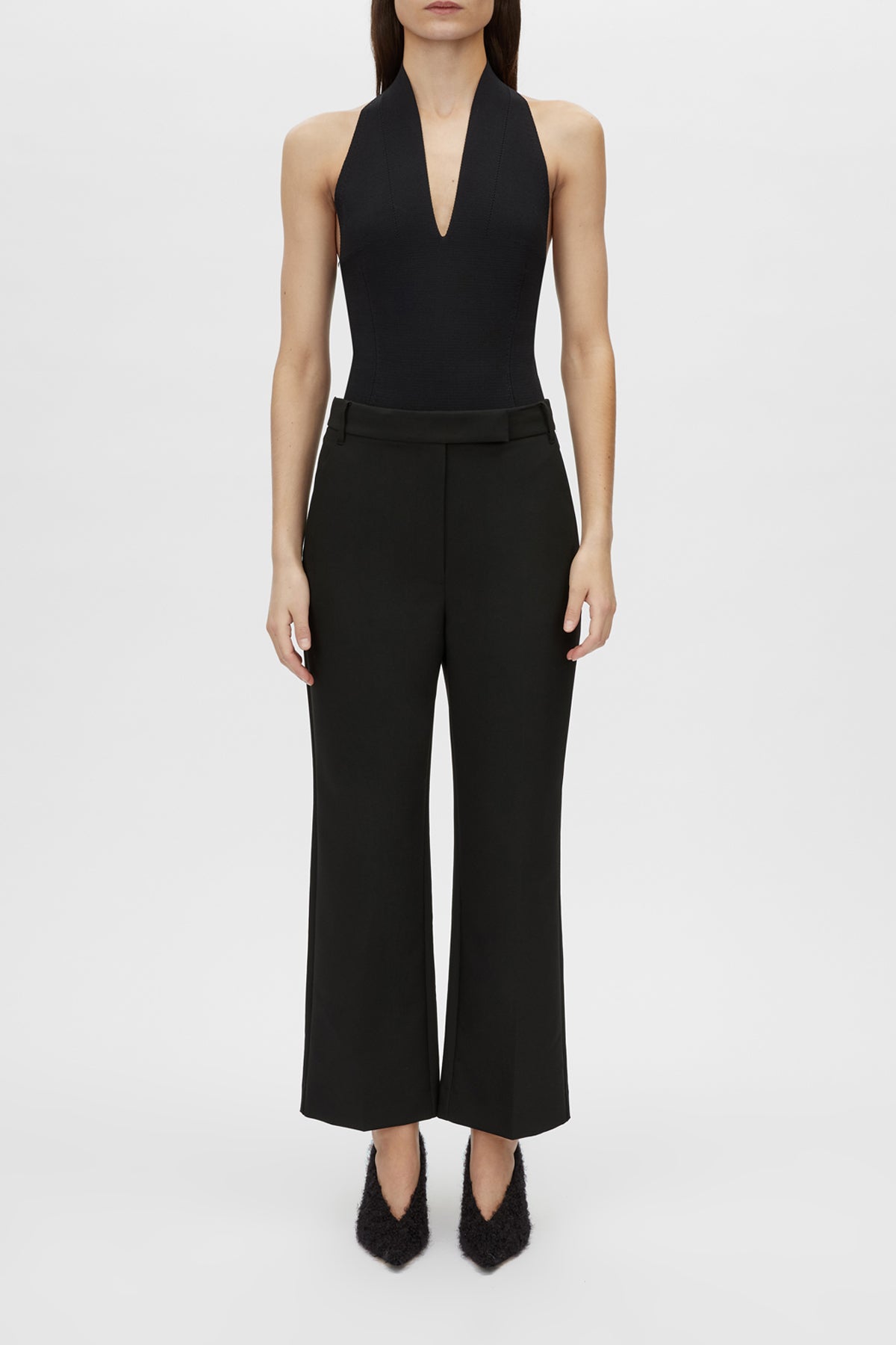 Mackinley Cropped Pant - CAMILLA AND MARC Mackinley high-waisted cropped pant in black