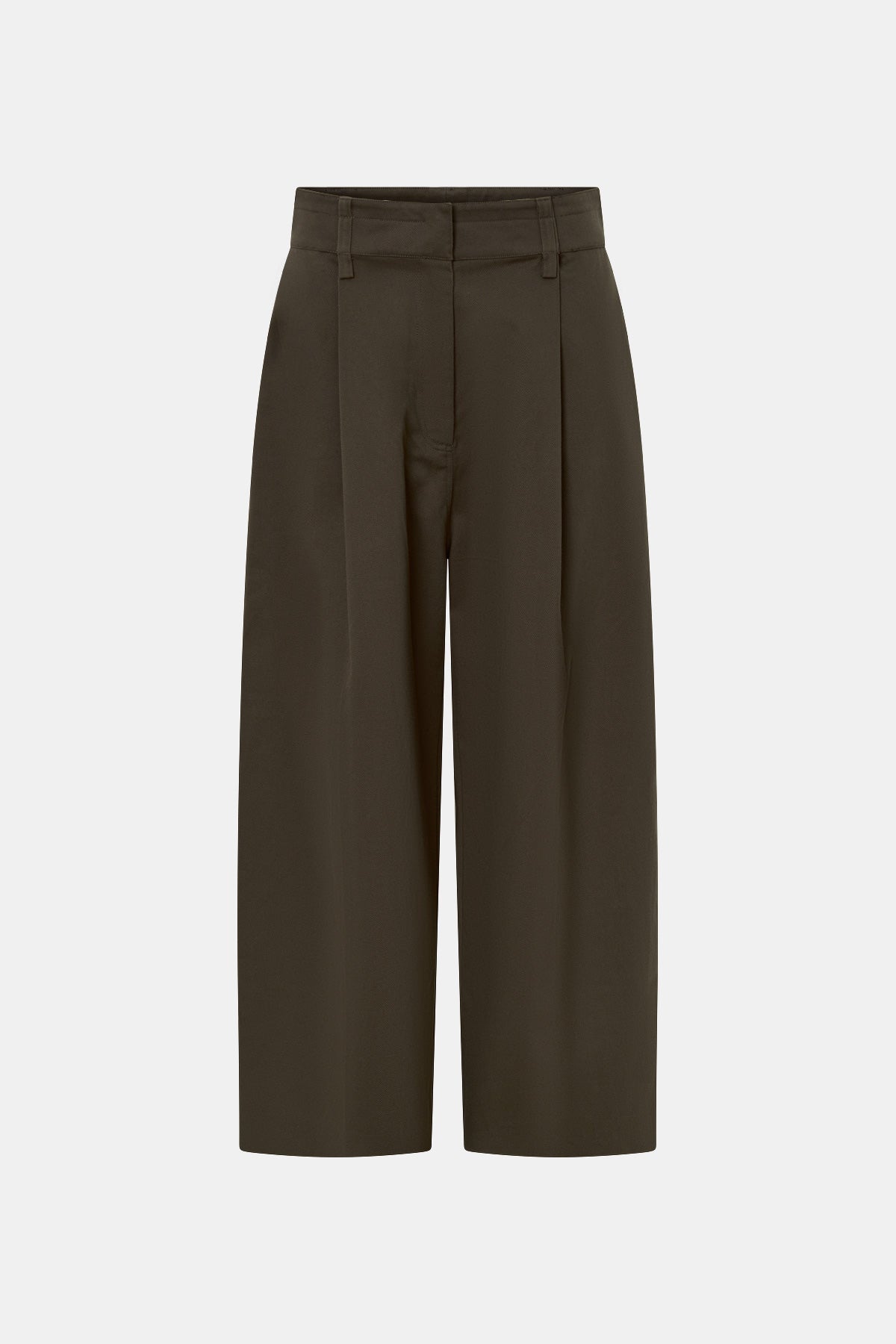 Ghost view CAMILLA AND MARC Magnolia Drill Pant in Elm Green, crafted from 100% cotton.
