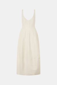 Ghost view CAMILLA AND MARC Mala midi dress in cream.