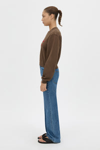 Maren Crop Emb Tracksuit Top