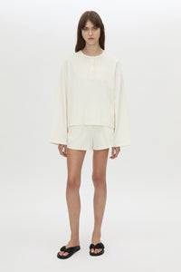 Maris Button Front Mini Short
