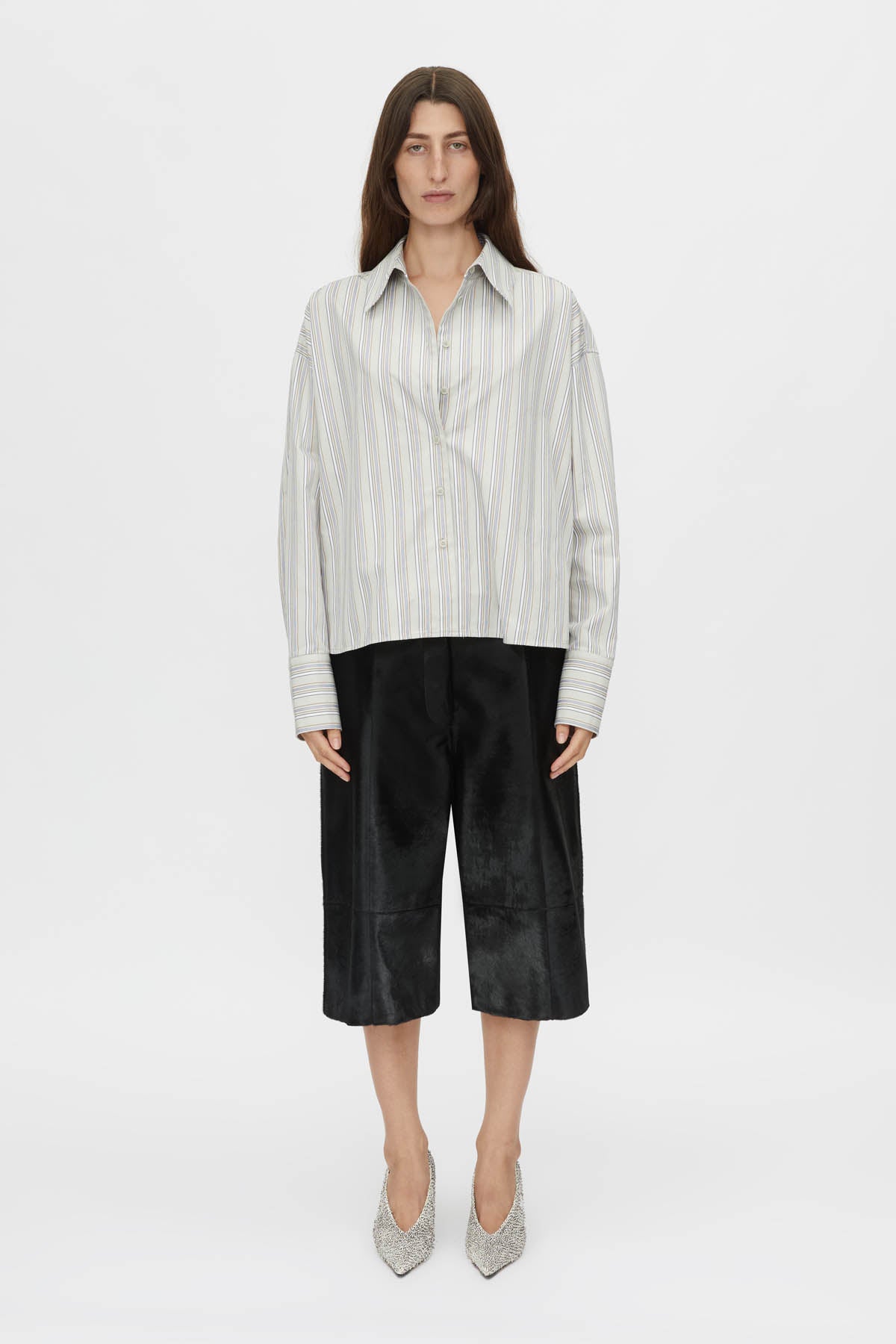 Mira Cocoon Stripe Shirt