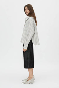Mira Cocoon Stripe Shirt