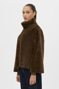 Nala Furry Pullover Top