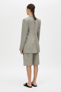 Nestor Blazer - CAMILLA AND MARC Nestor single breasted fitted blazer in chocolate marle